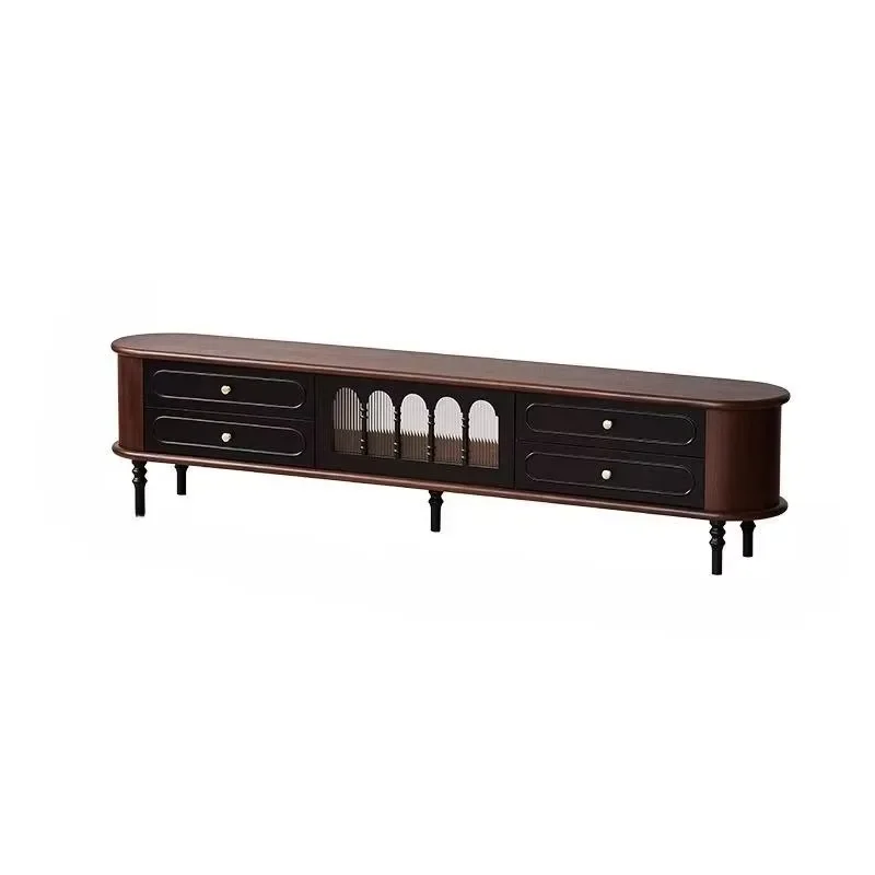 &Vertical Narrow Normal Tv Stand Dark Brown Design Minimalist Nordic Tv Stands Living Room Modern Mueble Televisor Furniture Hom