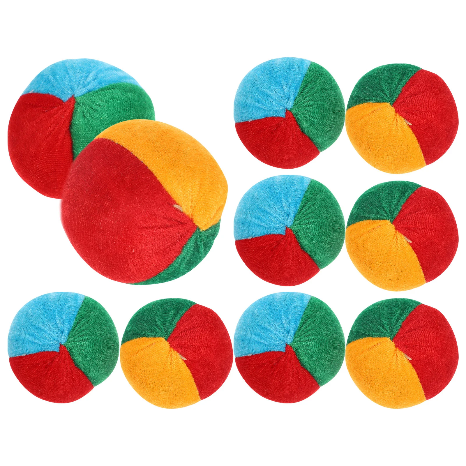 

10 шт. мешок с песком, игрушки, многоразовые мешки-погремушки, красочные бросающие игры, детские игрушки маленького размера для девочек, носок рисовой шелухи, тканевые игрушки на открытом воздухе