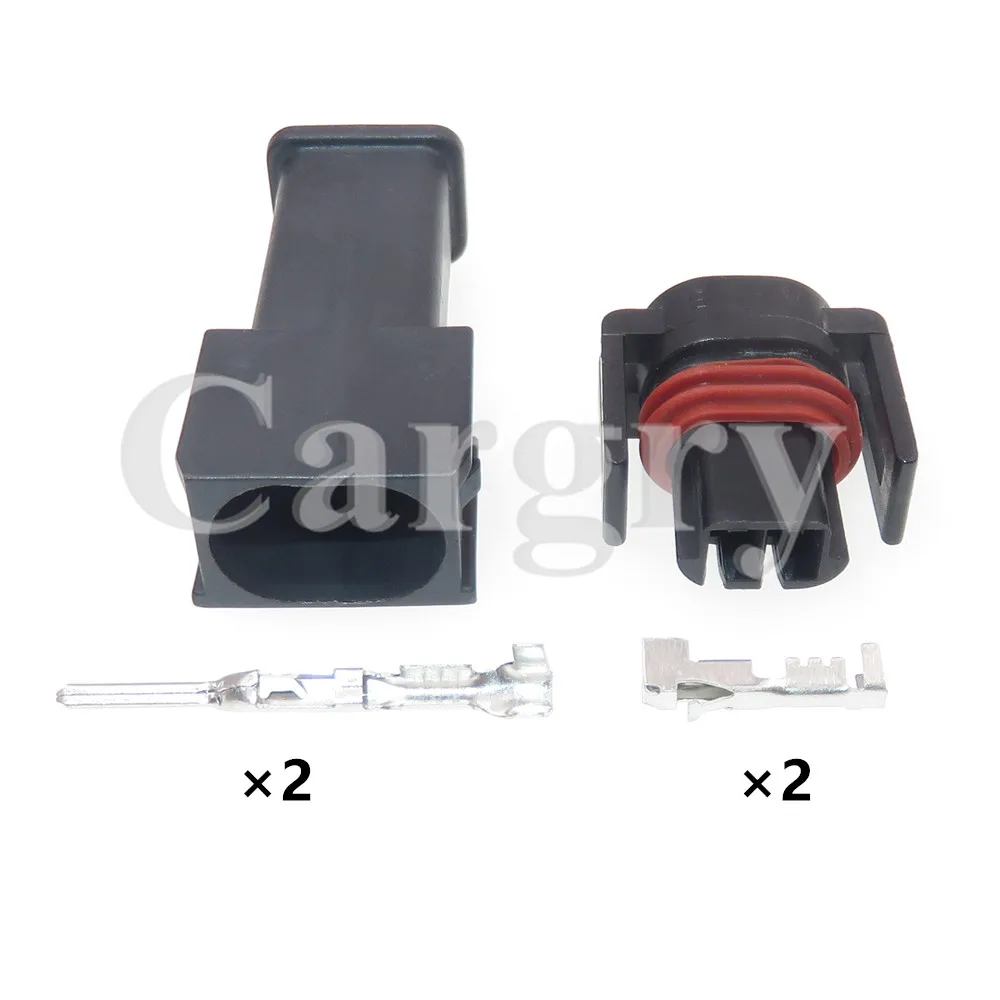 1 Set 2P 12162215 Automobile Fuel Spray Nozzle Waterproof Socket AC Assembly Car Waterproof Wire Cable Connector - Detail 1