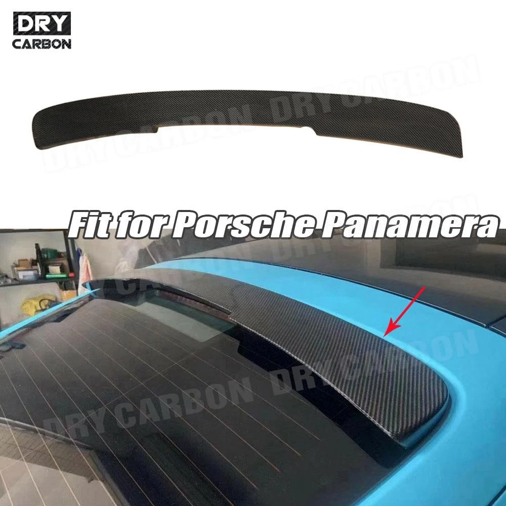

Carbon Fiber Rear Roof Spoiler For Porsche Panamera 970 970.1 970.2 2010 - 2016 Rear Spoiler Wing Bodykits Accessories