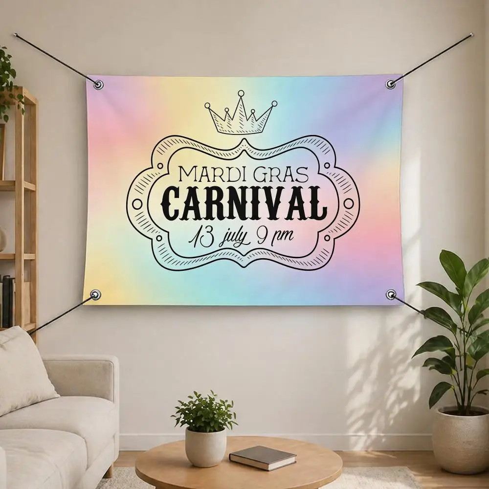 Brand Korean Mardi Flags Flags are suitable for living rooms, bedrooms, bars,salons, gardens, home decor, and as gifts