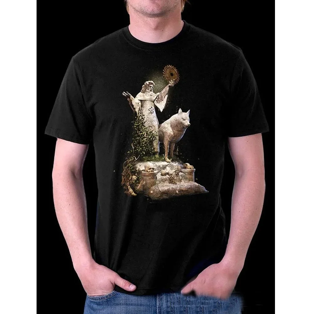 

Slavic Sun God Dazbog Slavic Myth SVAROG T-Shirt 100% Cotton O-Neck Summer Short Sleeve Casual Mens T-shirt Size S-3XL