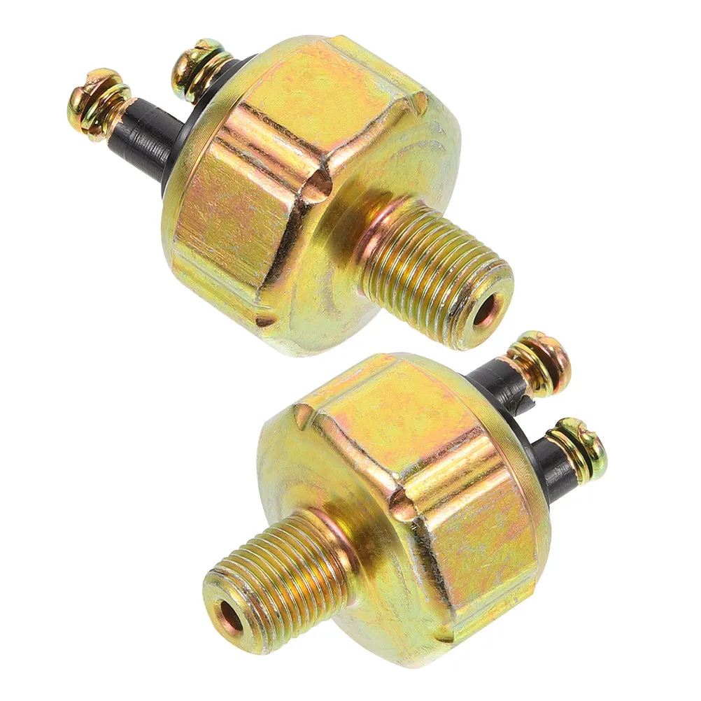 

2pcs Brake Light Switch Hydraulic Metal For Car Forklift Truck Agricultural Vehicles Auto Brake System Replacement