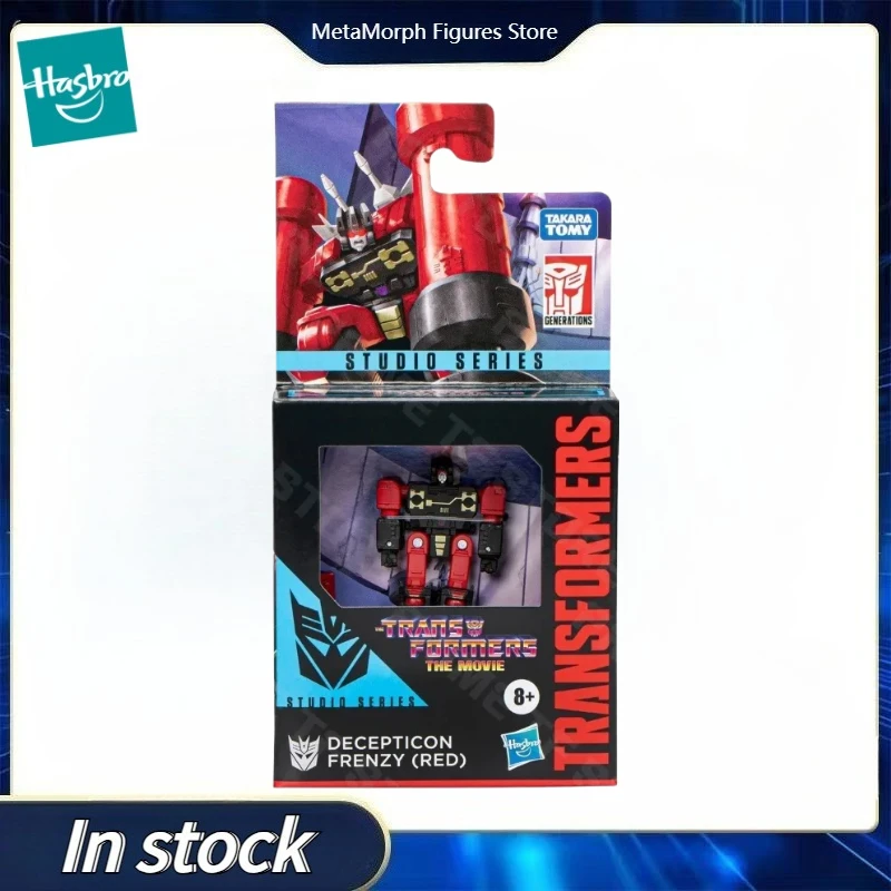 

Original Hasbro Transformation Toy SS Studio Series DECEPTICON FRENZY RED Cr-level 86 Action Figure Toy Collection Gift