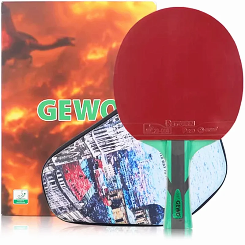 GEWO Offensive Racket Table Tennis Racket ITTF certified Competition Stable Hitting Professional Ping Pong Racket