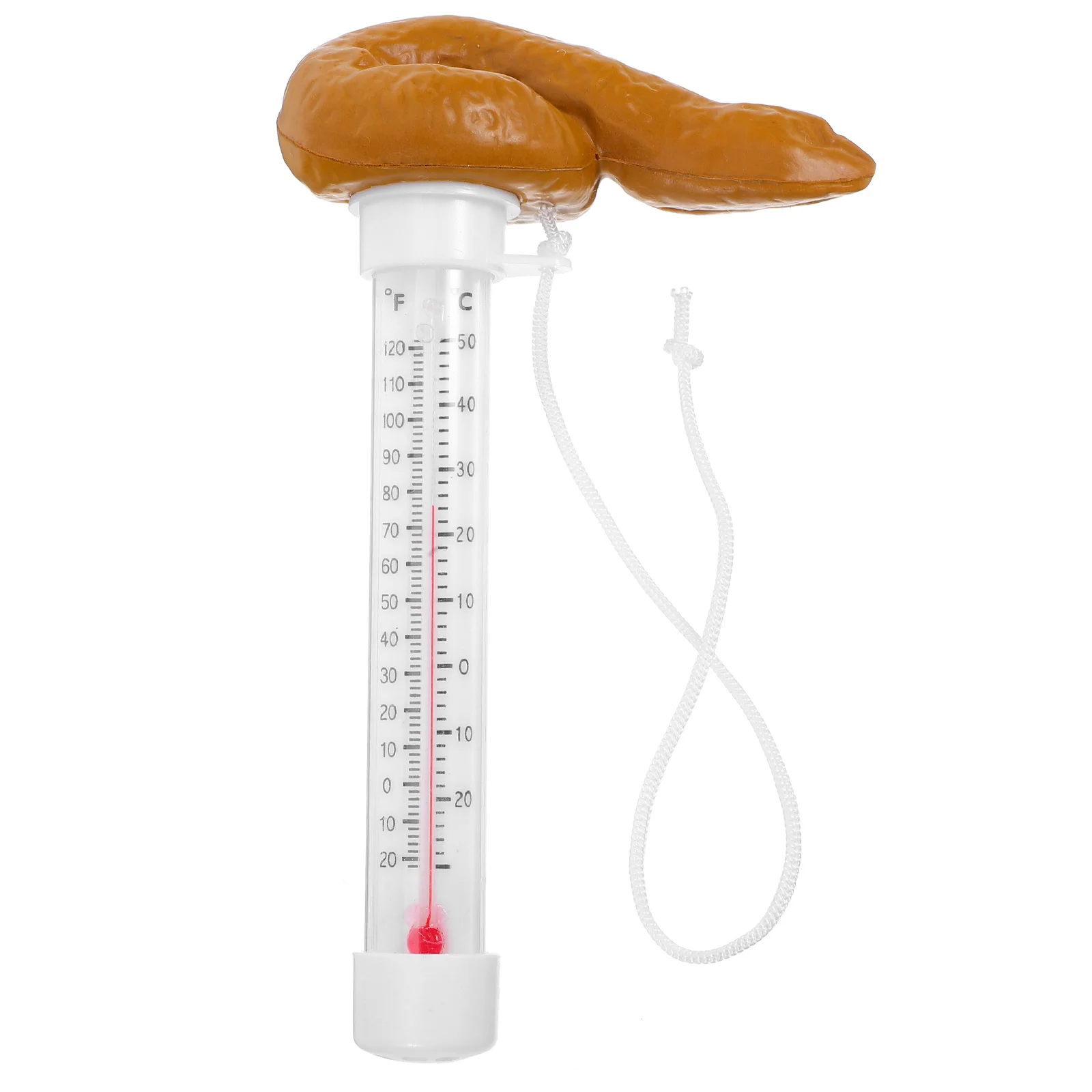 

Floating Pool Thermometer Easy Read Funny Poop Pool Shape Swimming Pools Spas Hot Tubs Pond Water Temperature Thermometer Water