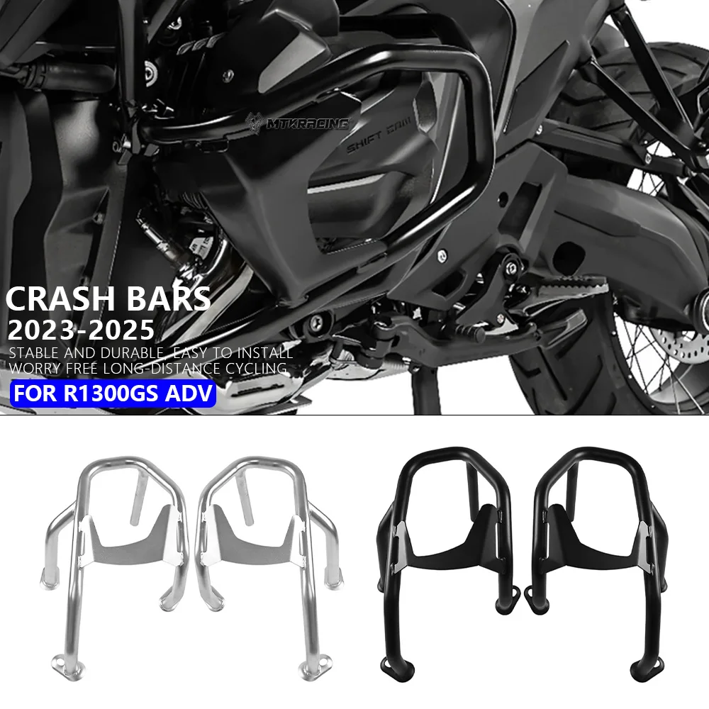 

For BMW R1300GS ADV 2023-2025 Motorcycle Engine Guard Crash Bar Frame Bumper Fall Protection Protector