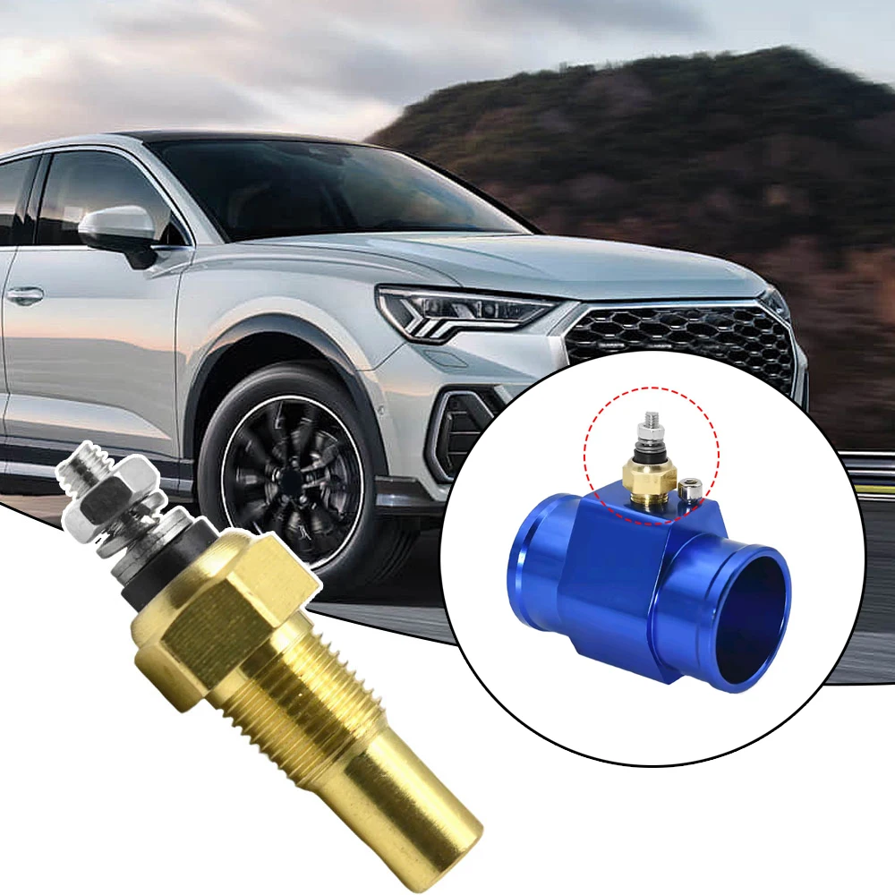 اكسسوارات السيارات سيارة 1/8 NPT مستشعر درجة حرارة زيت الماء الرقمي المرسل محرك مبرد المياه 10 مللي متر وحدة قياس استشعار درجة الحرارة