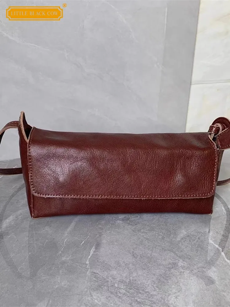 

Повседневная женская сумка на одно плечо, однотонная винтажная сумка в британском стиле, офисные женские сумки через плечо из натуральной кожи