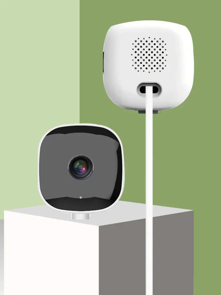 Miniaturowa kamera okienna zastępuje kamery zewnętrzne, kamera WiFi 2.4/5GHz, rozdzielczość 3MP, kolorowy tryb nocny, kamera do montażu przez okno. — zdjęcie produktu 7