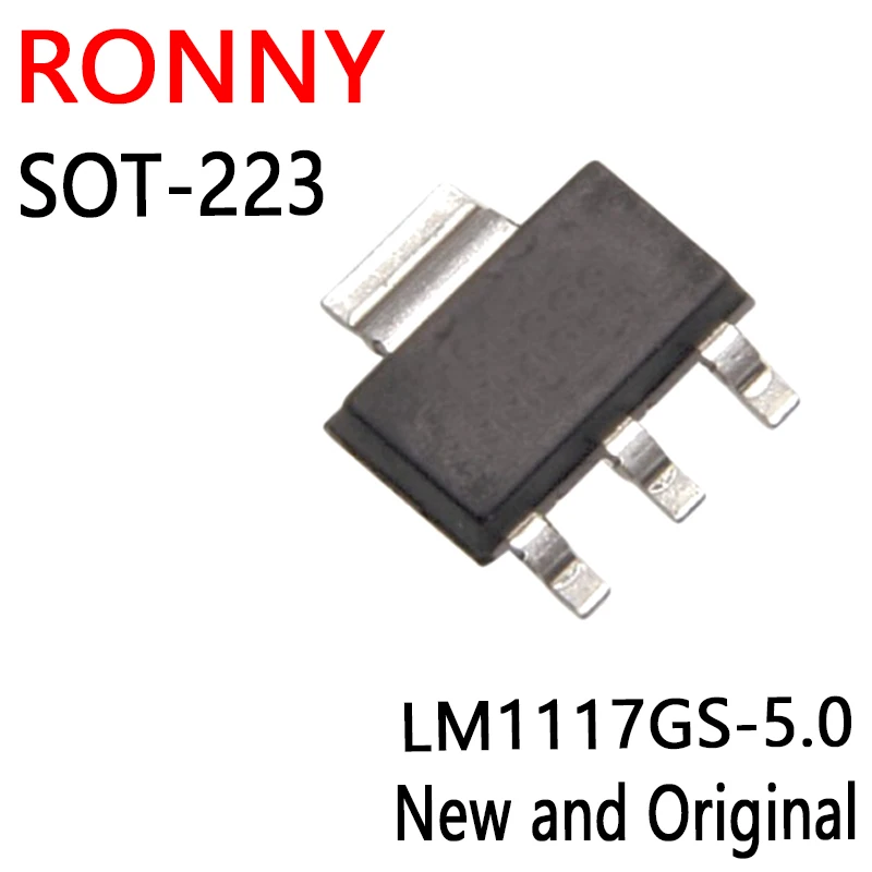 10 قطعة جديدة ومبتكرة LM1117GS LM1117GS-5.0 SOT-223