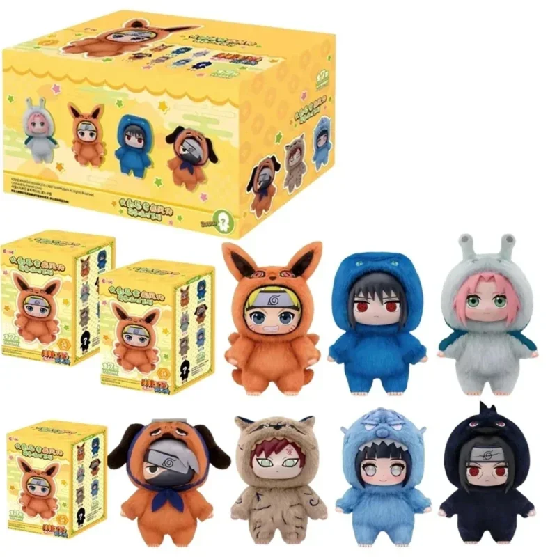 

Original BANDAI Eaki Naruto Uzumaki Naruto Blind Box Shippuden Beast Party Series Plush Doll Anime Characters Are Cute Toys Gift