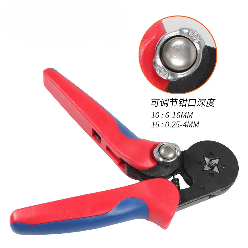 Tool HSC8 Upgraded 16-4A Self-adjusting Crimping Pliers Terminal Crimping Pliers Energy-saving Crimping Tool