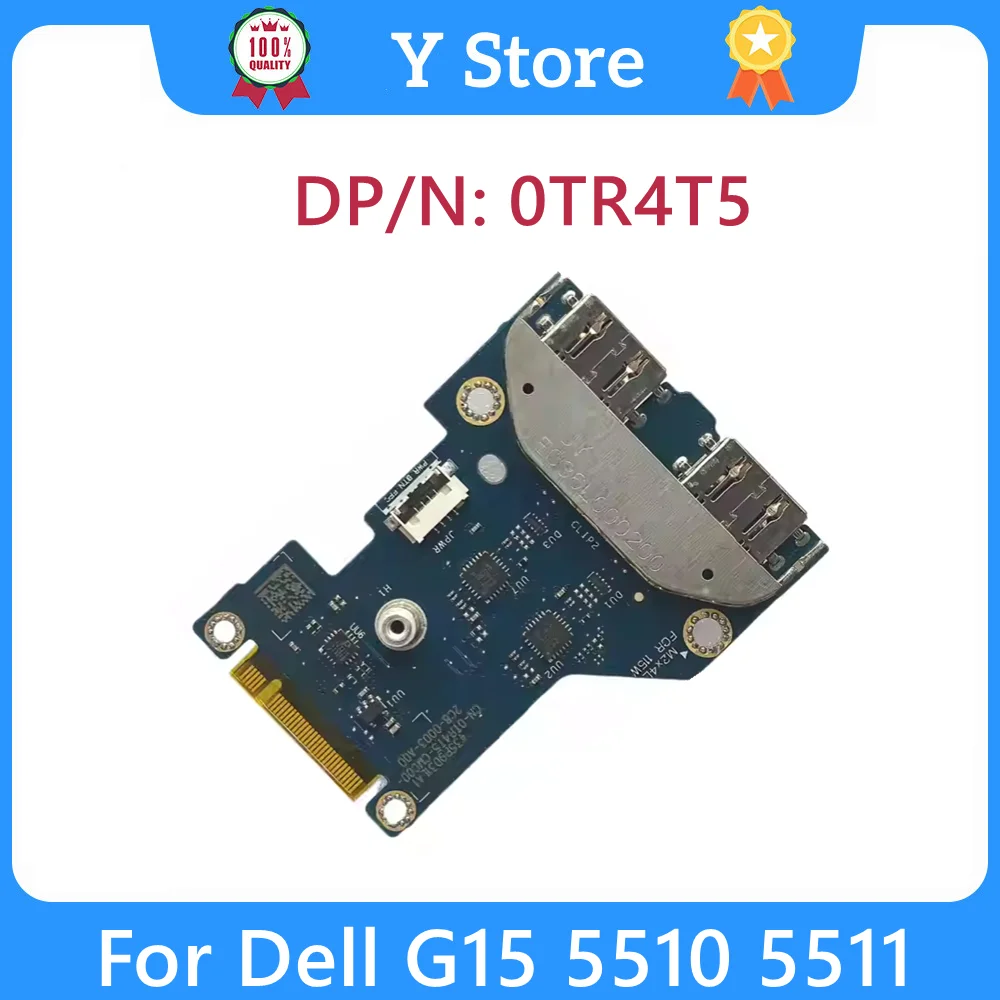 

Y Store LS-K663P, новый оригинальный для ноутбука Dell G15 5510 5511, кнопка питания USB ввода-вывода, панель переключателя TR4T5 0TR4T5 CN-0TR4T5