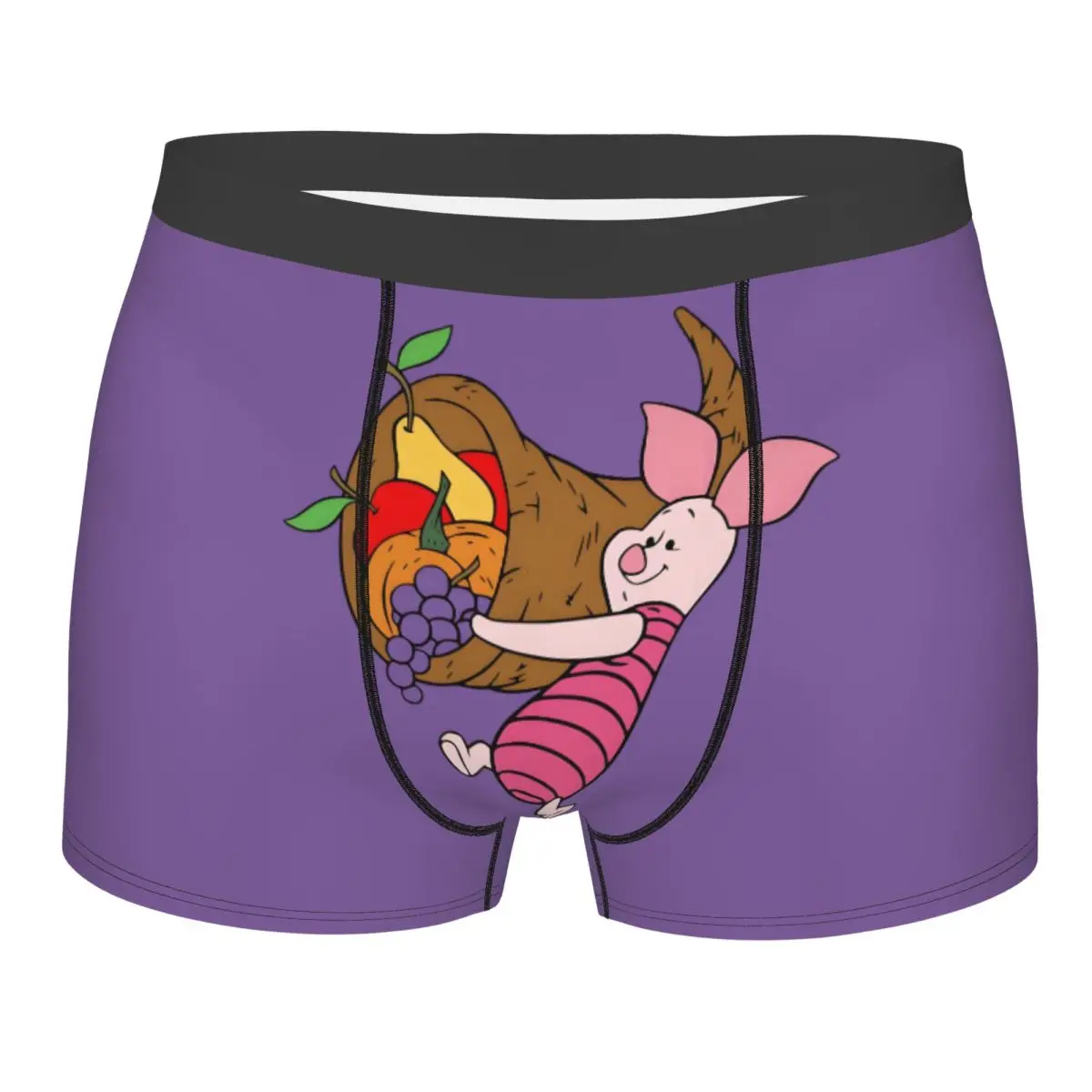 

Custom Funny Cartoon Piglets Big Movie Boxers Shorts Men's Briefs Underwear Novelty Underpants