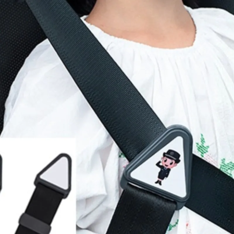 1/3/5pcs Adjuster Children Kid Car Safety Belt Universal Car Baby Safety Seat Strap Belt Buckle Seat Belt Correction Tape - view 6