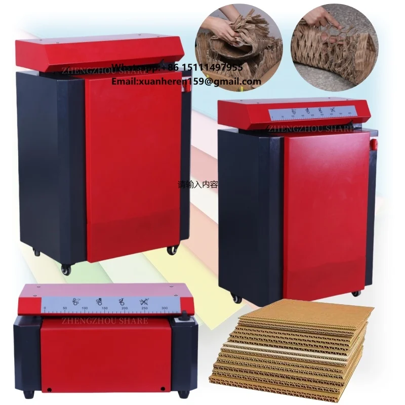 Industrial Packing Material Cardboard Shredder Machine Cardboard Shredder Shredding Machine for Paper Cardboard