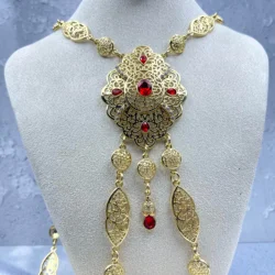 2020 SEP Gold color Design of Bride's Back Chain for Women's Wedding Chest decoration