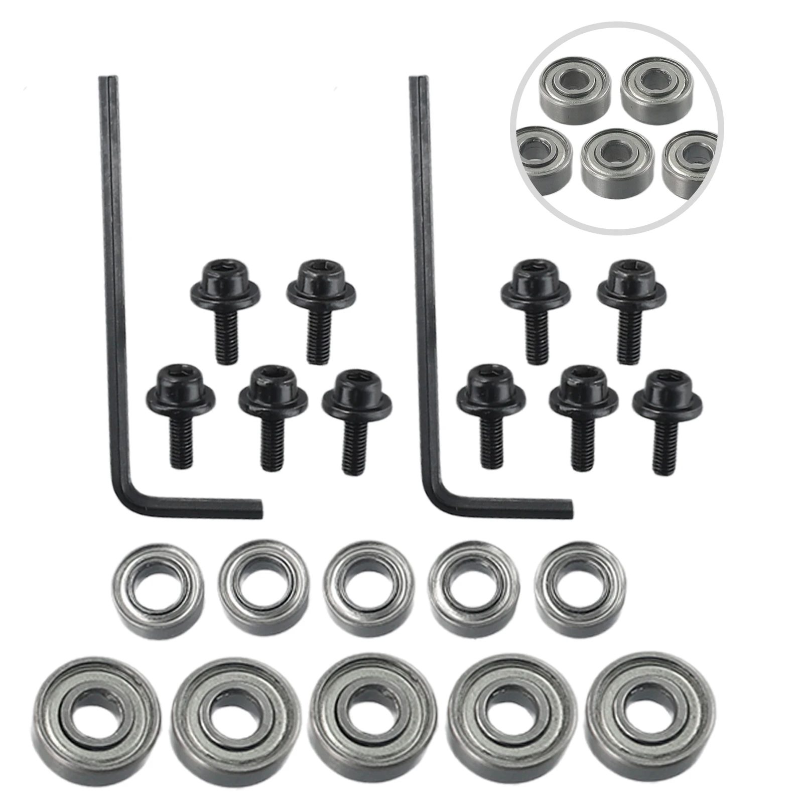 10pcs Router B1111111111111111111111111111111its Top Mounted Ball Bearings Gu1ide For Router Bit Bearing Repair