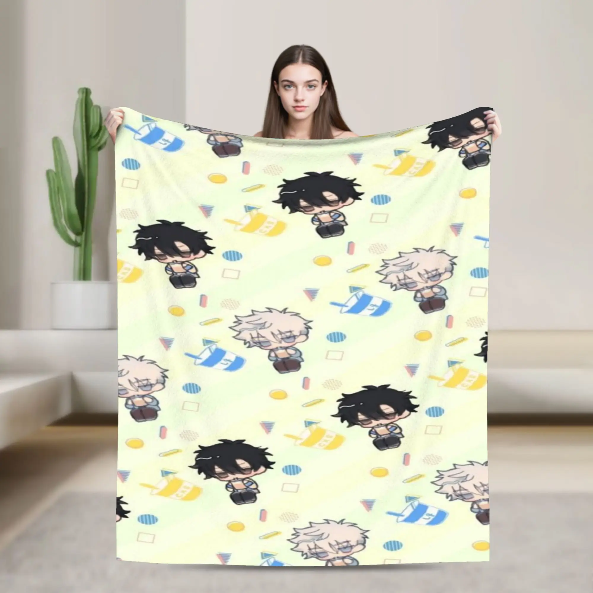 Link Click Anime Blanket Ultra Soft  Throw Blankets for Sofa 50x60 Inch Multiple Sizes Quilt