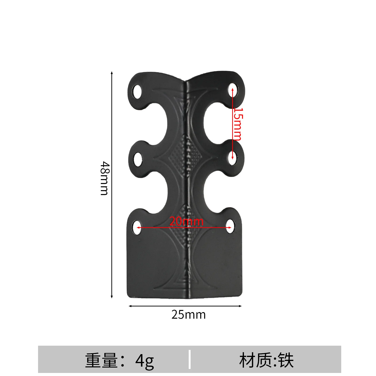 Variant: 48mm black-12pcs