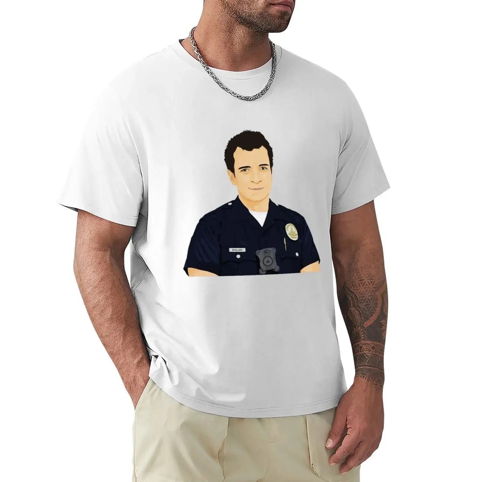 John Nolan - S4 (detailed)| The Rookie T-Shirt vintage clothes hippie clothes mens t shirts