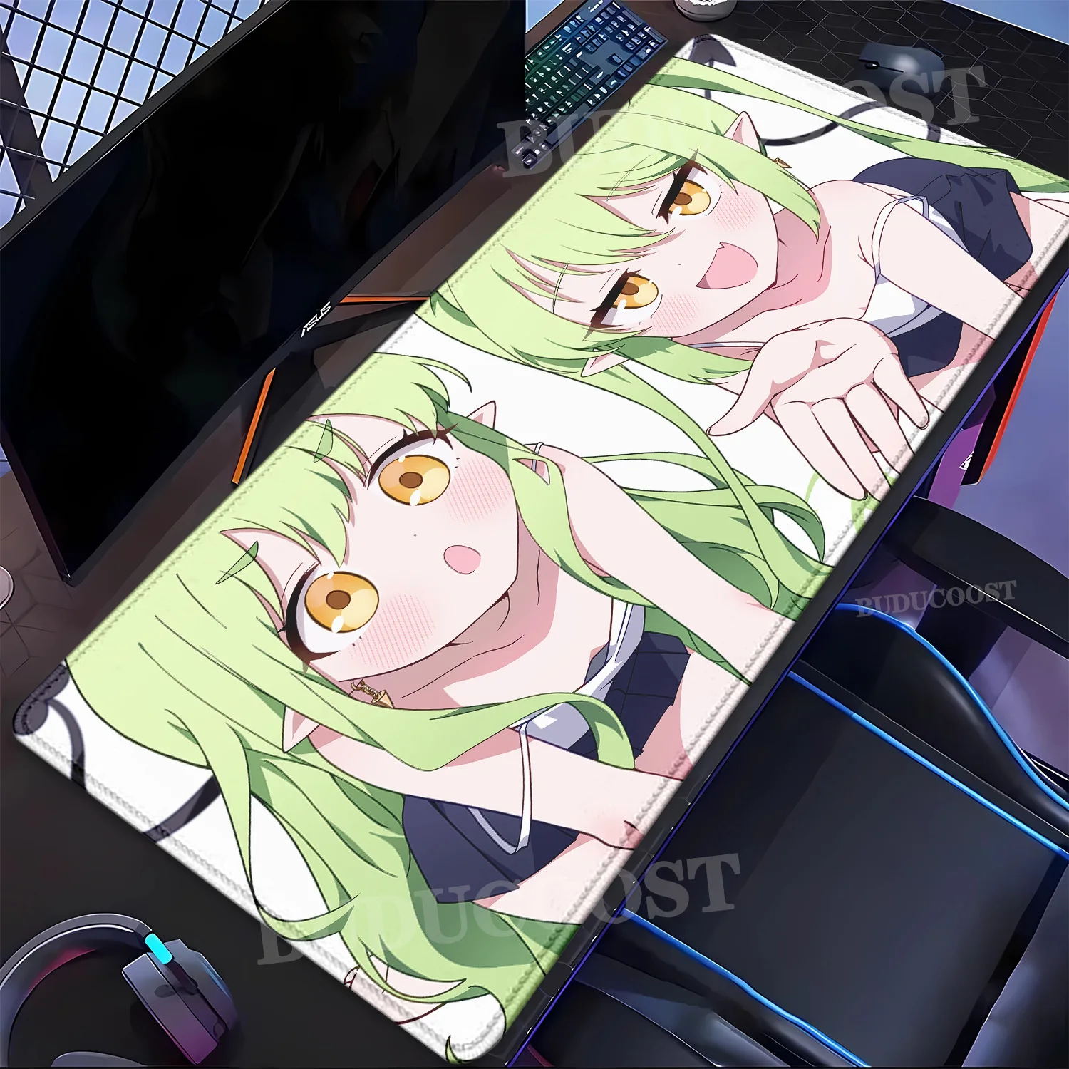 HD Printing Blue Archive tachibana nozomi hikari Mousepad Non-slip Mouse Pad Large office Keyboard Anime Girl 400x900mm Desk Mat