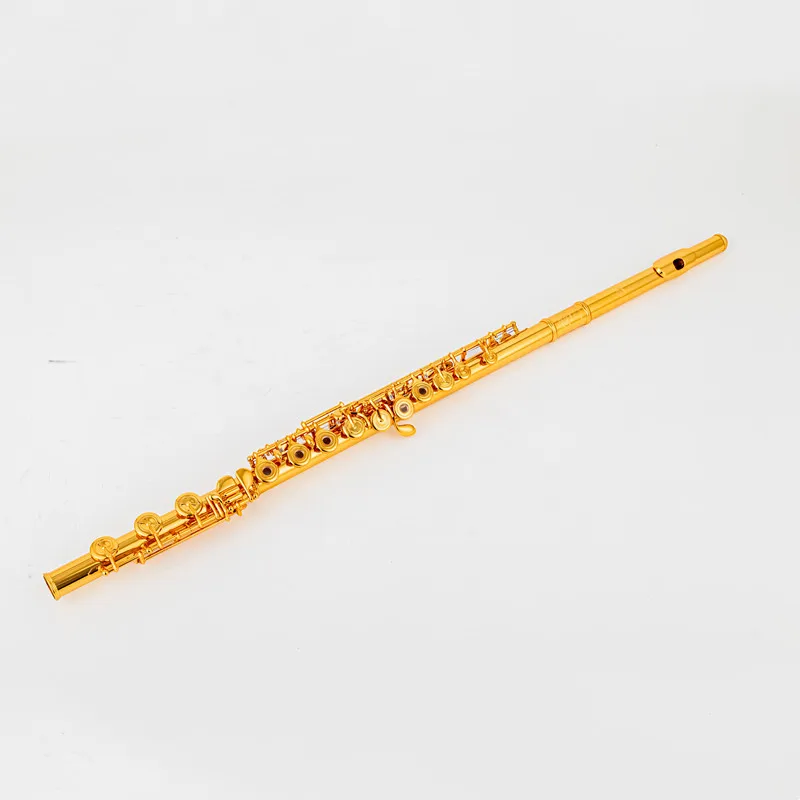 Флейта MURAMATSU-b Foot, электронный музыкальный инструмент, медная позолоченная флейта
