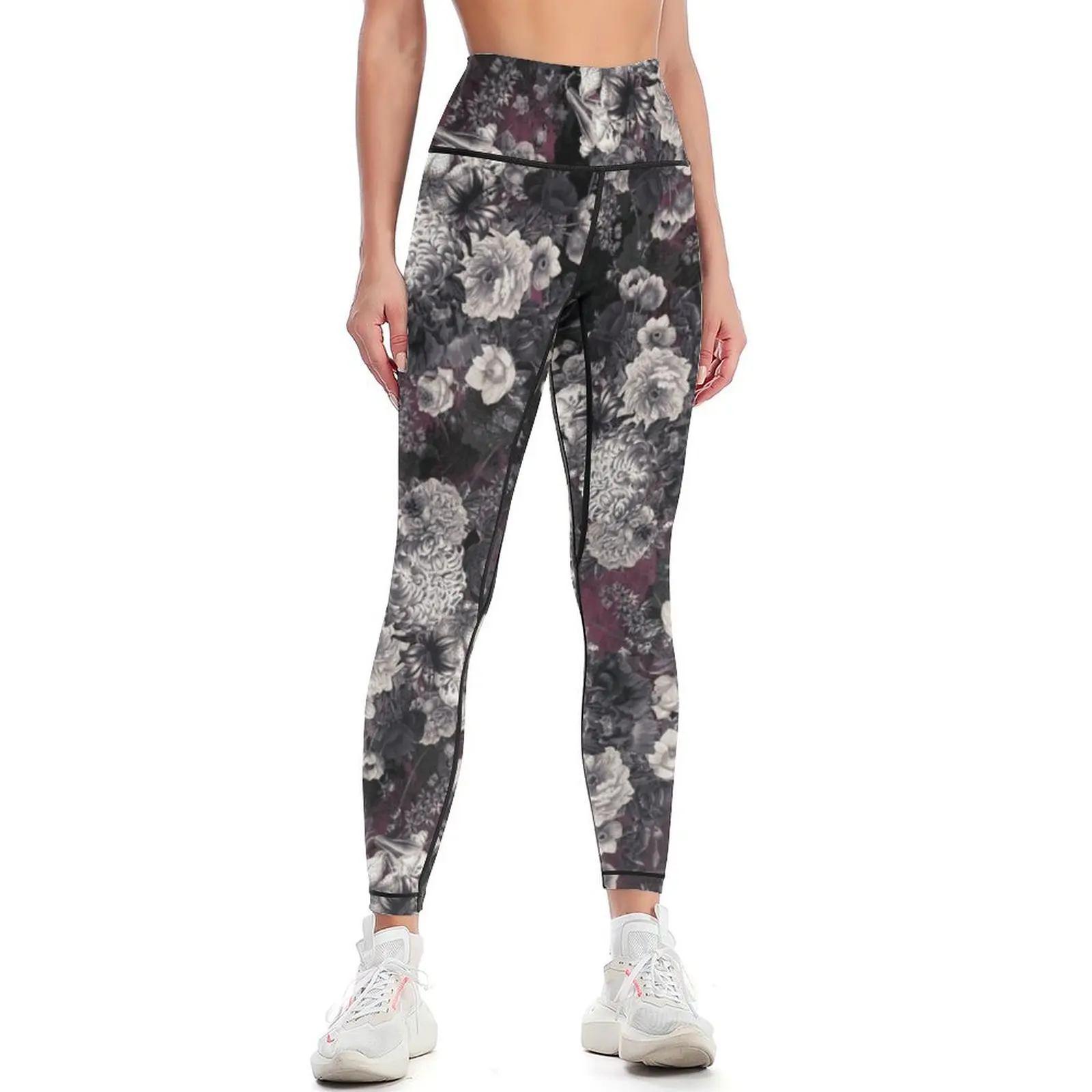 

Night Garden XXXIV Leggings push up legging leggins push up woman Women's sports Womens Leggings