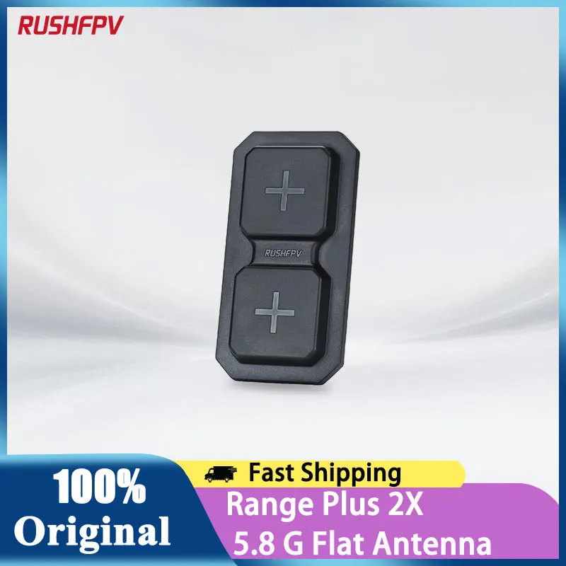 

Rushfpv 5.8G Range Plus 2X Fpv Antenna RHCP LHCP Dual-Unit Patch Directional 11dBi SMA For Goggles Monitor Long Range