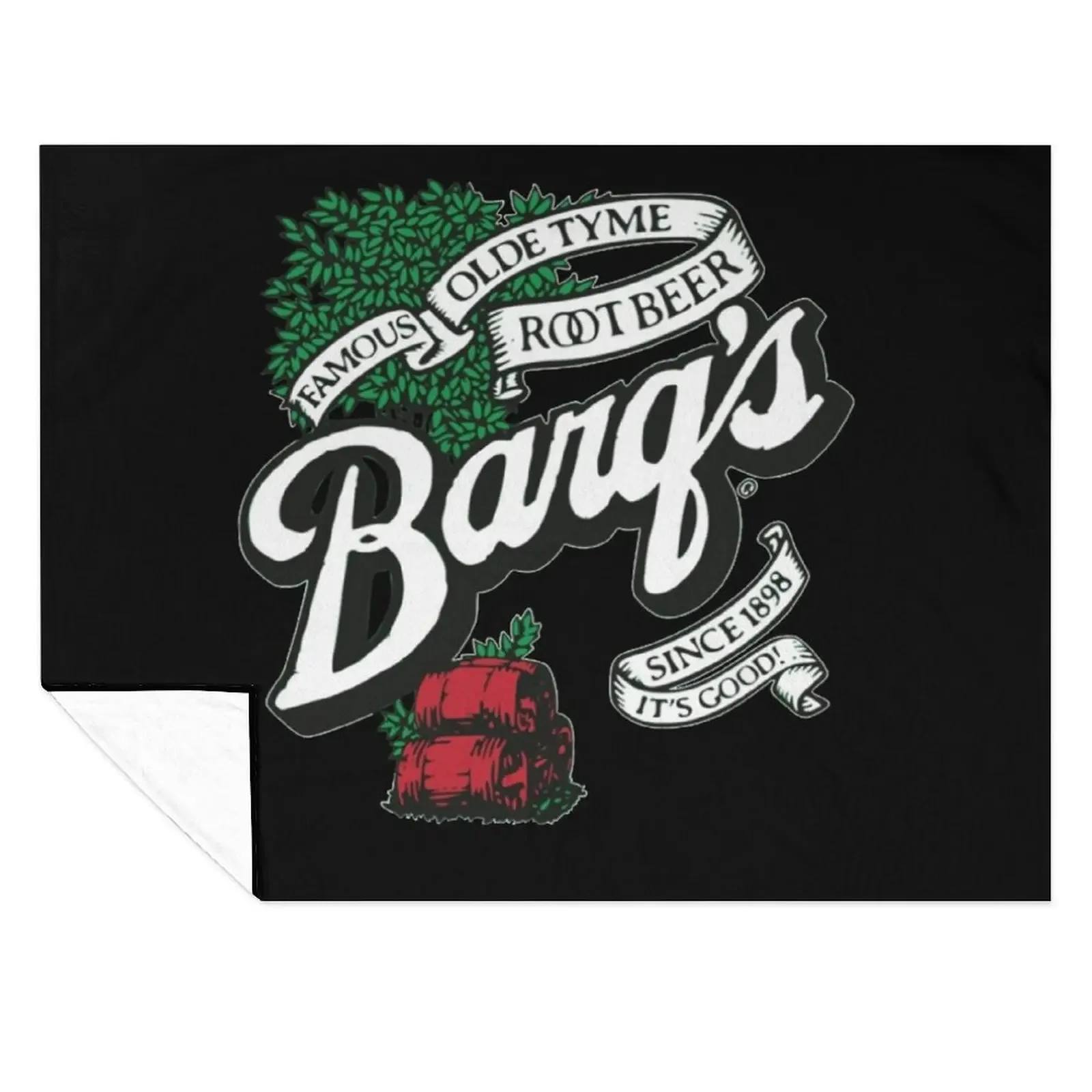 

Barq's Root Beer Logo Classic T-Shirt Throw Blanket anime Bed covers Luxury Brand Furry Blankets