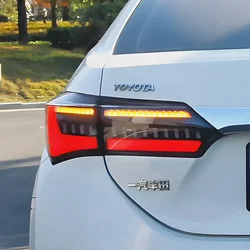 Auto Back Lamps Assembly For Toyota Corolla 2014-2017 LED Car Taillights Upgrade Dynamic Flashing Signal Light Tool Accessories