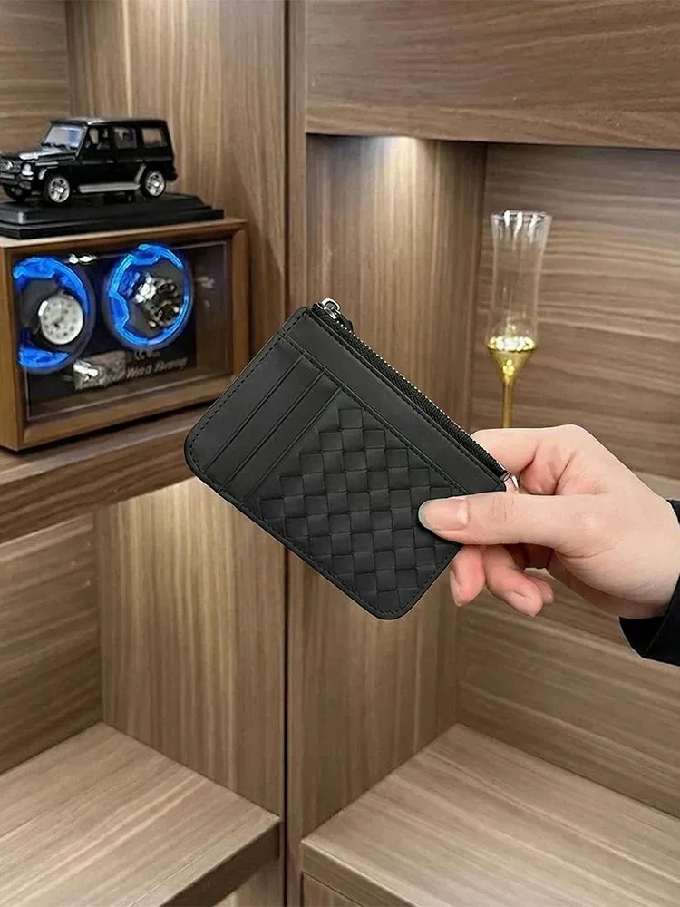 porte-cartes-en-cuir-artisanal-style-classique-porte-monnaie-multi-emplacements-fermeture-eclair-cuir-de-vachette-pleine-fleur-petit-portefeuille-pour-hommes-et