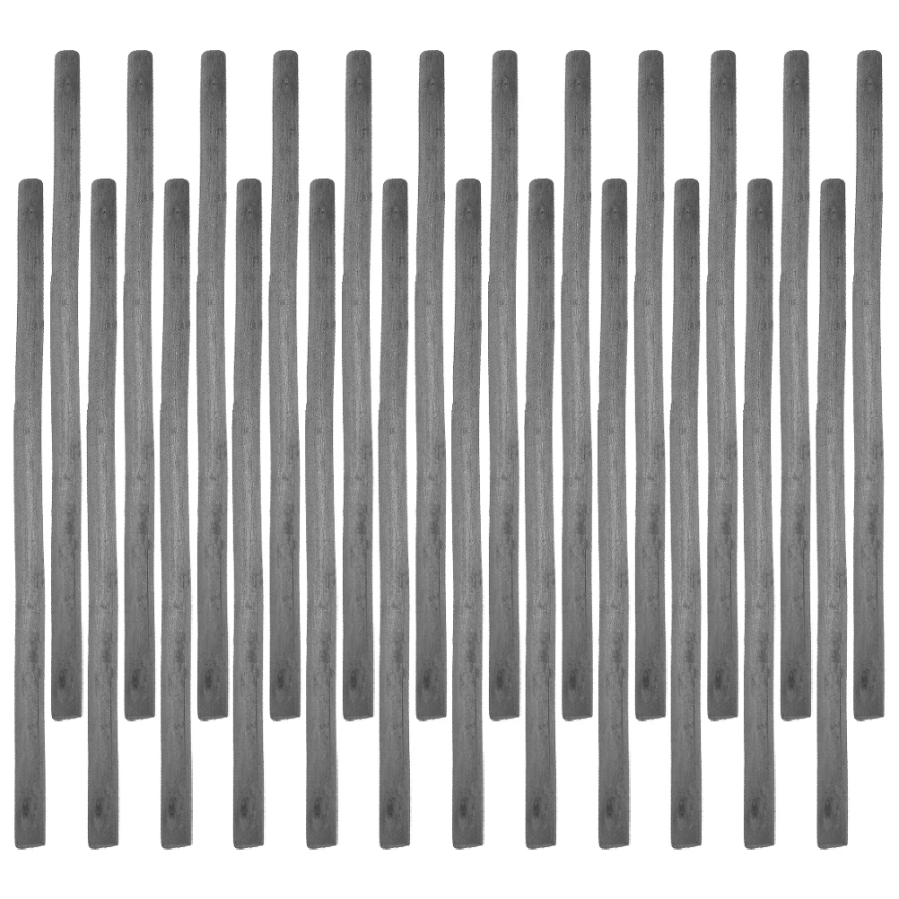 

25 Pcs Willow Charcoal Rod Powder for Artists Building Model Wood Sticks Block Drawing Pencil