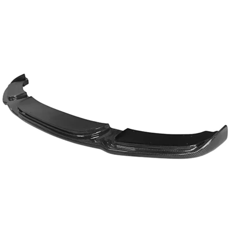 New HM Style Carbon Fiber Front Bumper Add-on Lips 2011-2016 F10 5-Series M-Sport Package Only Screw-On Retrofit/Upgrade No
