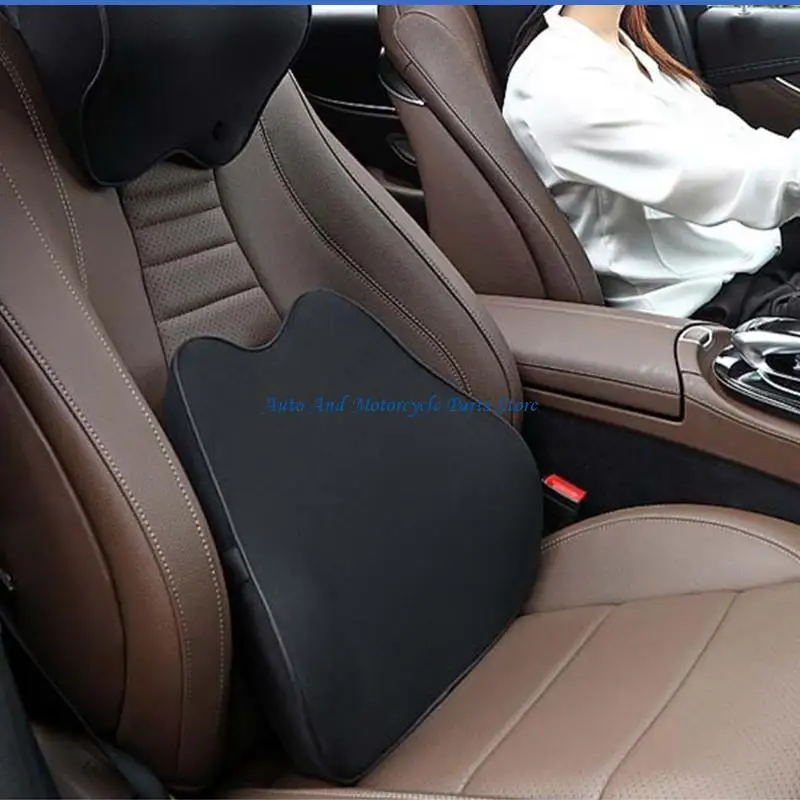 P9FD Memory Cotton للمقعد مسند رأس وسادة رأس الراحة وسادة وسادة وسادة السيارات