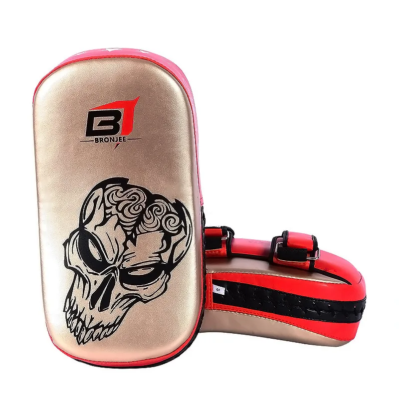 Kick boxing Muay Thai target MMA Martial Thai Kick Pad, entrenamiento de Karate, cuero, objetivo de boxeo de pie Vertical, multipunto