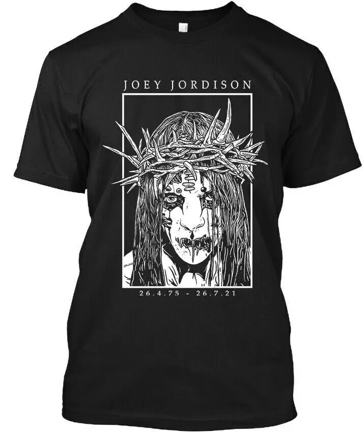 Joey Jordison t shirt men fashion Size SXL Unisex T-shirts for Men Women Summer vintage