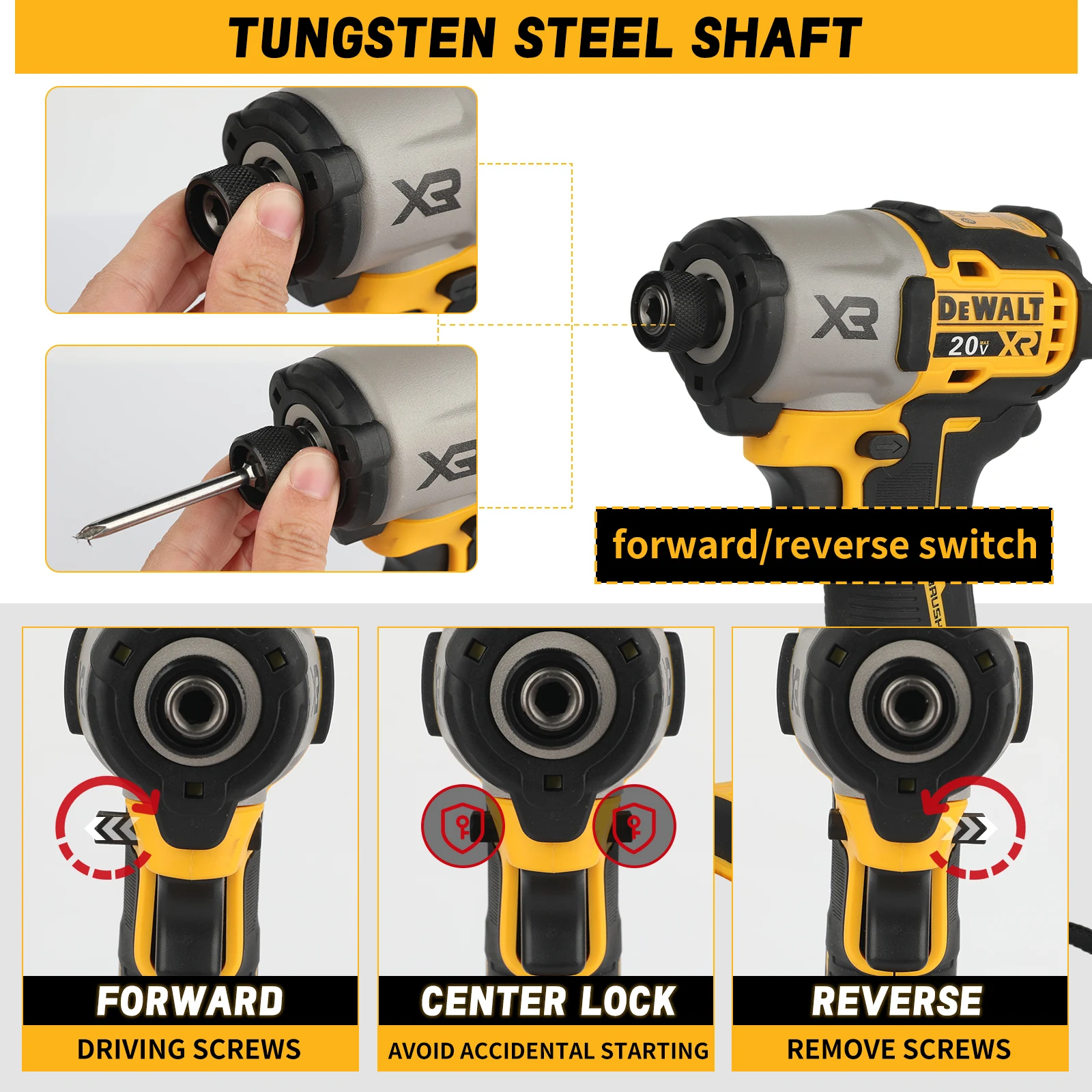 Dewalt DCF845 20V XR Akku-Schl – Dewalt Power Tools Xr Bewertung und Preis