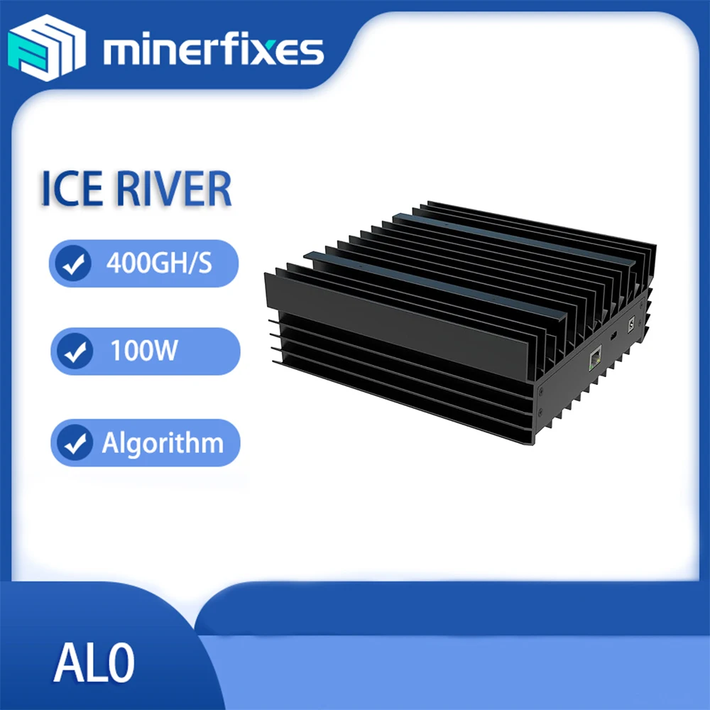 

Новинка IceRiver AL0 ALPH Alephium Miner 400GH/s ± 5% Hashrate 100 Вт Мощный алгоритм Блейка 3 криптовалютийный Майнер с блоком питания Бесплатная доставка