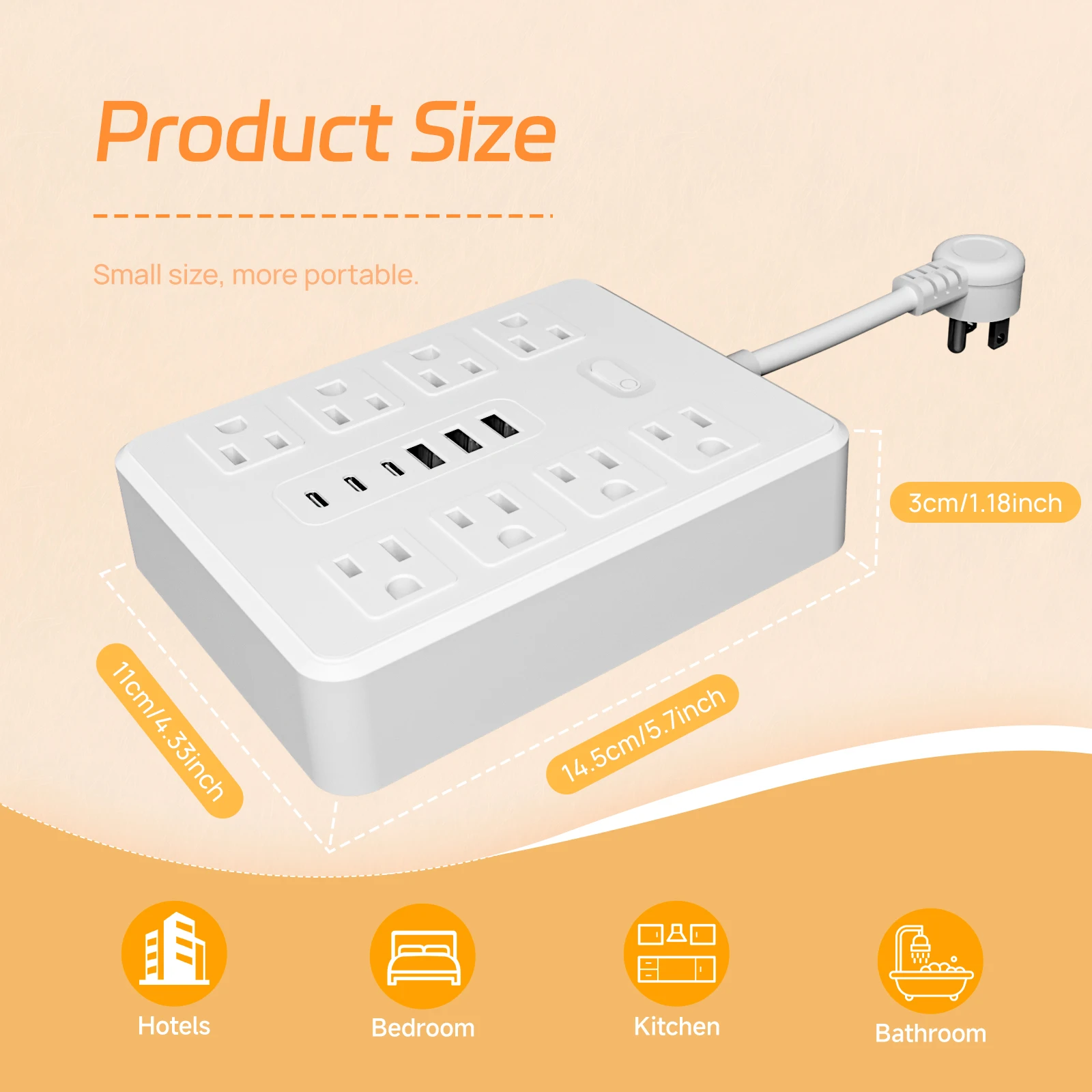 14-in-1 US single switch power - огляд і ціна Electronics Gadgets For Home