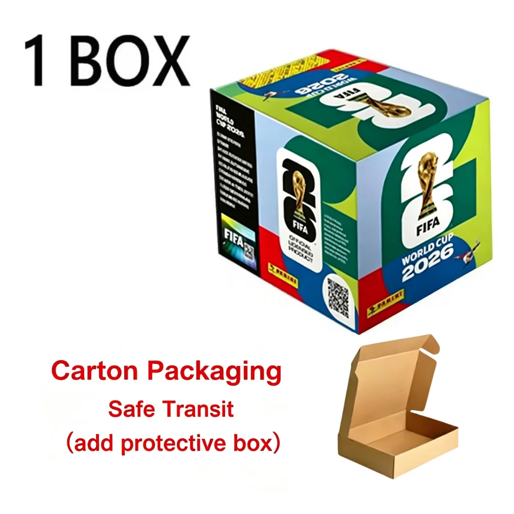 2026 Real Panini Authorized FIFA World Cup Football Sticker Pack Set,  Sticker Bags Limited Fan Soccer Memorabilia Collection view 5
