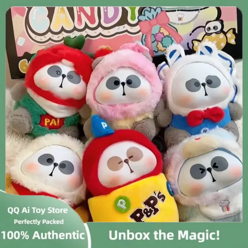 

Genuine Mr.Pa Candy Series Blind Box Toy Garage Kit Action Figure Panda Cute Pendant Backpack Decoration Toy Gift Surprise Doll