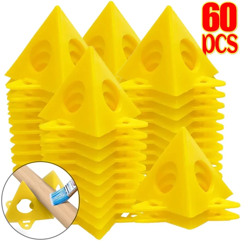 Holzbearbeitungs-Farbhalterungsset: Multifunktionale Dreieck-Farbunterlagen, Stativ-Farbunterlage, Zimmermanns-Polsterblock, Hilfswerkzeuge