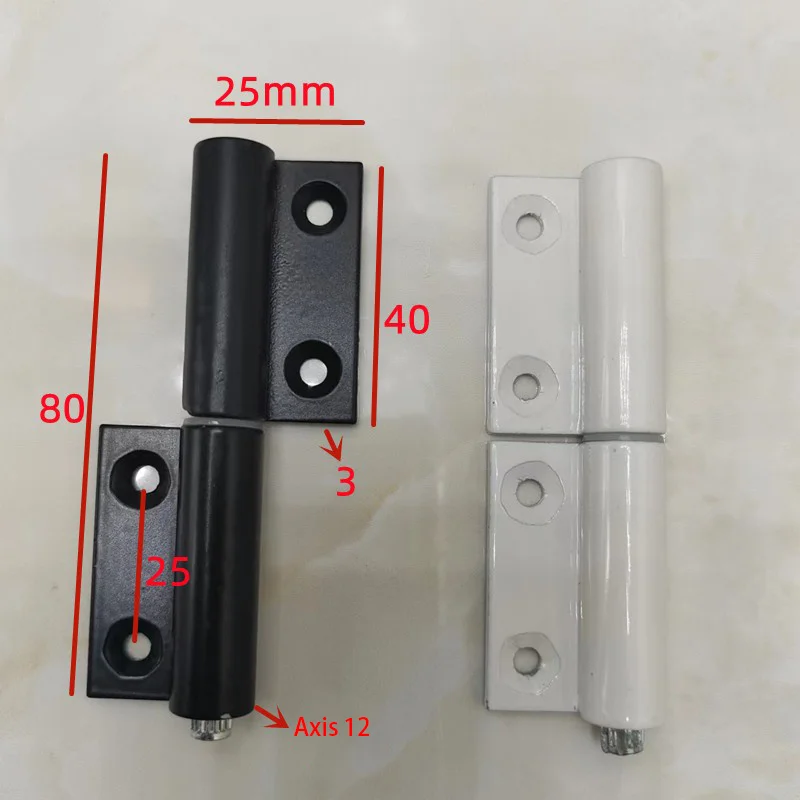 Stainless steel small hinge shutter hinge silent bearing wooden door hinge sheet metal box chassis electric box wooden box hinge