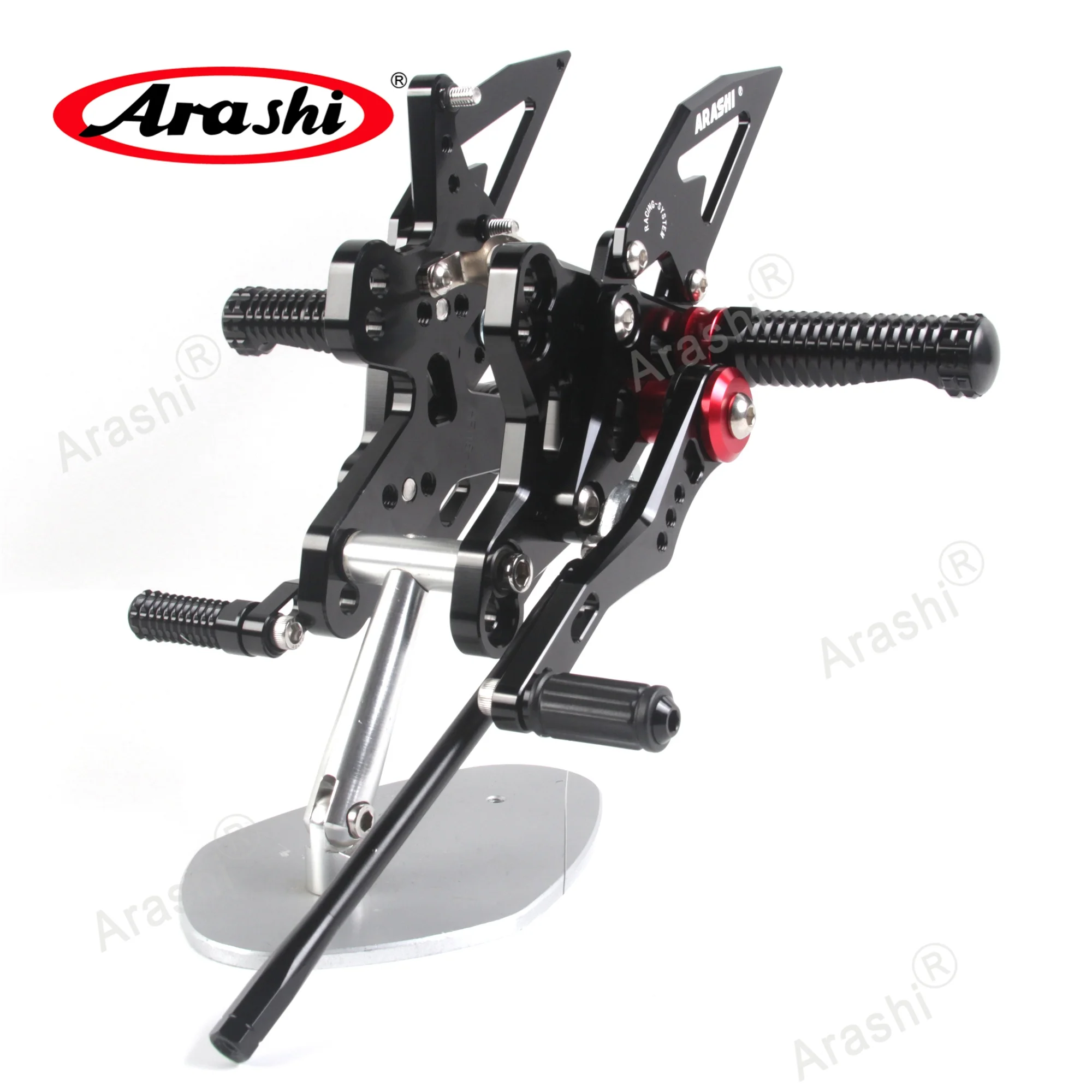 ARASHI For HONDA CBR650R / CB650R / CBR650F 2019 2020 2021 2022 2023 2024 2025 Adjustable Footrest Rearset Foot Peg CBR 650 R