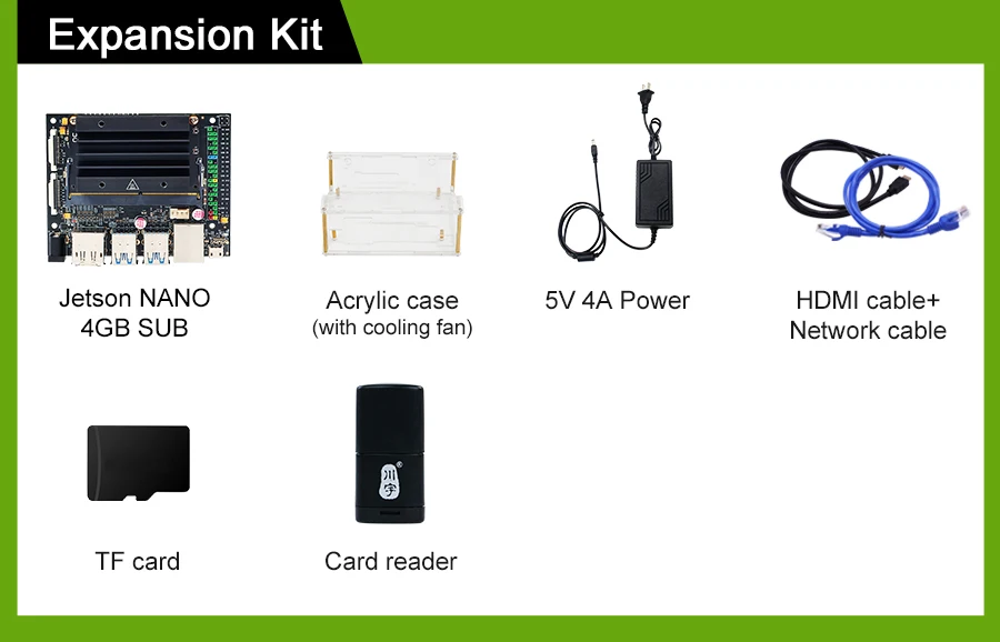 Neues Jetson Nano 4 GB AI großes Modell-Entwickler-Kit für Embedded Deep Learning AI High-Speed-Entwicklungsboard-Modul 4 GB Speicher – Detail 4