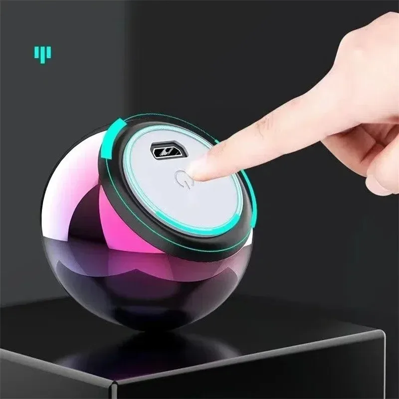 미니 금속 블루투스 스피커 패션 라운드 WirelessSpeaker 야외 BT 서브 우퍼 스피커 스피커 상자 홈 Iphone Xiaomi