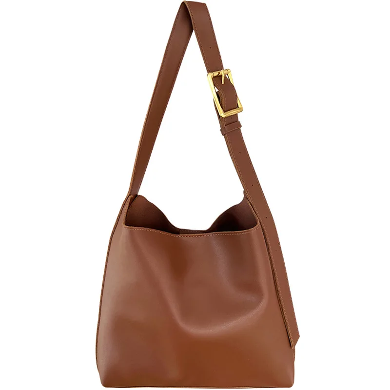 

Shoulder Large Bag Versatile One Capacity Handbag For Woman New Bucket Crossbody Casual High-Quality Messenger Luxury Exquisite
