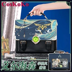 CosKoKo Alhaitham Cosplay Game Genshin Impact Theme Impression Pack Daily Preppy Commuter Backpack Messenger Bag Fashion Itabag